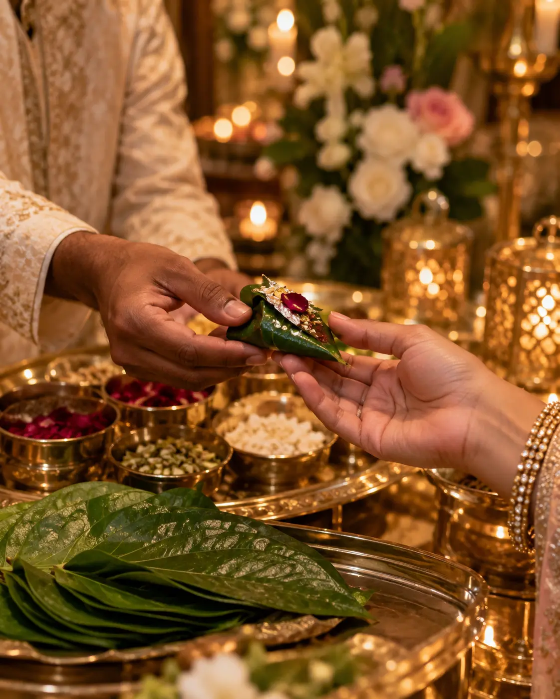 Haideri Paan serving detail
